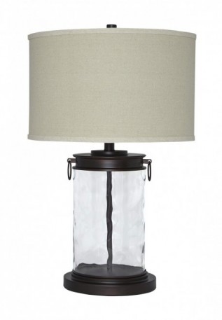 Ashley Tailynn Clear Bronze Finish L430324. Лампа Ashley Tailynn Clear Bronze Finish.