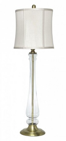 Ashley Ardice Clear Brass Finish L430384. Лампа Ashley Ardice Clear Brass Finish.