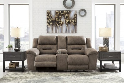 Ashley Stoneland 39905-94. Диван двойной с реклайнерами Ashley Stoneland.