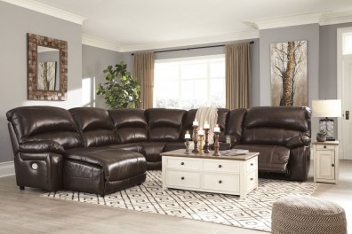 Ashley Hallstrung U52402-79-46-77-19-57-62. Диван угловой реклайнер Ashley Hallstrung.