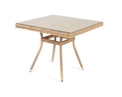 Ashley Соломенная YH-T4428G. Айриш стол плетеный Ashley Соломенная.