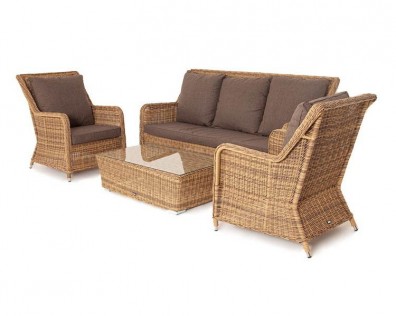Ashley Соломенная GS3C2T-4-SET. Гляссе лаунж-зона Ashley Соломенная.