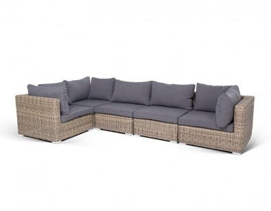 Ashley Соломенная YH-C1033W-SET. Лунго трансформирующийся диван Ashley Соломенная.