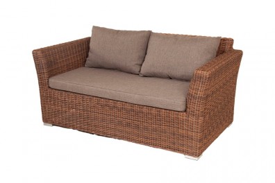 Ashley 4SIS YH-C2130W-3-brown. Капучино диван 2-местный Ashley 4SIS.