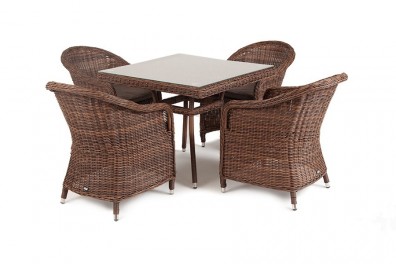 Ashley 4SIS FC4T-5-SET-brown. Фредо обеденная группа Ashley 4SIS.