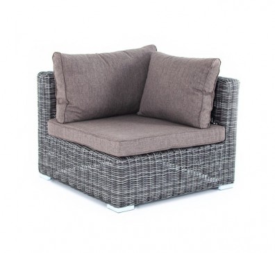 Ashley 4SIS YH-C1031W-graphite. Лунго модуль диванный угловой с подушками Ashley 4SIS.