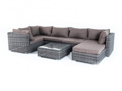 Ashley 4SIS LS5O1T1-7-SET-graphite. Лунго трансформирующаяся лаунж-зона Ashley 4SIS.