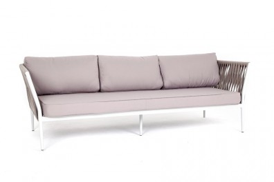 Ashley 4SIS KAS-S-3-001-W-beige (beige035). Касабланка диван 3-местный плетеный из роупа Ashley 4SIS.