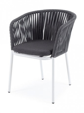 Ashley 4SIS BOR-CH-001-W-SH-grey (D-gray019). Бордо стул плетеный из роупа Ashley 4SIS.