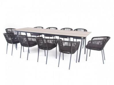 Ashley 4SIS KCM10T1-11-SET. Куба обеденная группа на 10 персон Ashley 4SIS.
