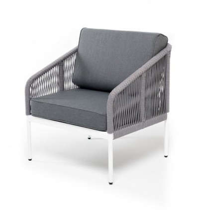 Ashley 4SIS KAN-A-001-W-SH-H-grey (N-Ash). Канны кресло плетеное из роупа Ashley 4SIS.