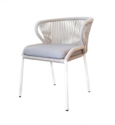 Ashley 4SIS MIL-CH-001-W-H-grey (H-gray). Милан стул плетеный из роупа Ashley 4SIS.
