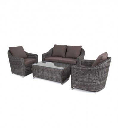 Ashley 4SIS KPS2C2TJ-4-SET-graphite. Кон Панна лаунж-зона Ashley 4SIS.