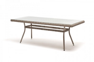 Ashley 4SIS YH-T4766G-2-beige. Латте плетеный стол Ashley 4SIS.