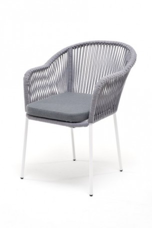 Ashley Indoor LIO-CH-st001-W-H-grey (H-gray). Лион стул плетеный из роупа Ashley Indoor.