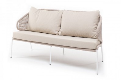 Ashley Indoor MIL-S-2-001-W-beige (beige). Милан диван 2-местный плетеный из роупа Ashley Indoor.