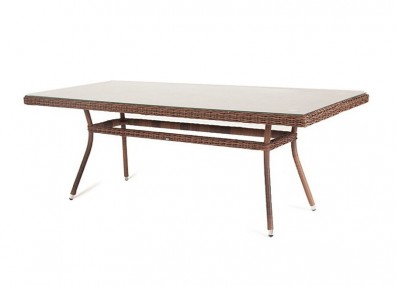 Ashley 4SIS YH-T4766G-2-brown. Латте плетеный стол Ashley 4SIS.